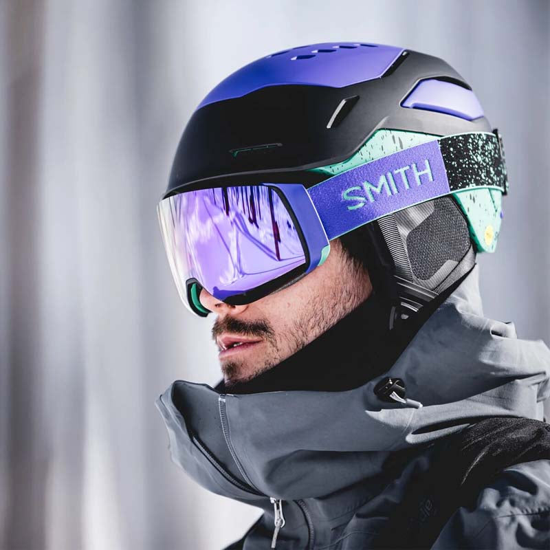 SMITH LTD アルキデス #02 Smith Vantage 2 Mips - Matte Black/Ultraviolet/Emerald City
