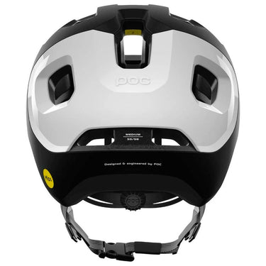 POC Axion Race Mips - Uranium Black Matt/Hydrogen White