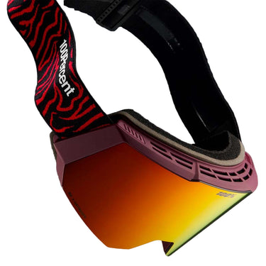 100% Snowcraft HiPER - Ignis/Orange Mirror