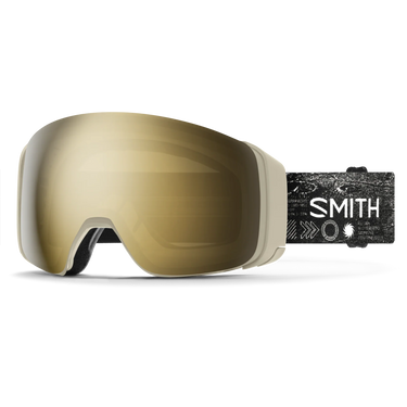 Smith 4D MAG - Chalk Space Invader/ChromaPop Sun Black Gold Mirror