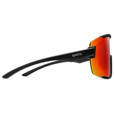Smith Wildcat - Matte Black/ChromaPop Red Mirror