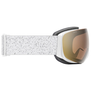 Smith I/O MAG S - White Chunky Knit/ChromaPop Pro Photochromic Gold Mirror