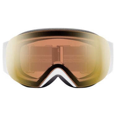 Smith I/O MAG S - White Chunky Knit/ChromaPop Pro Photochromic Gold Mirror