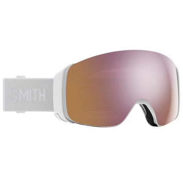 Smith 4D MAG Low Bridge - White Vapor/ChromaPop Everyday Rose Gold Mirror