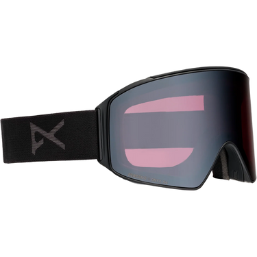 Anon M4 Cylindrical + MFI Face Mask - Smoke/Perceive Sunny Onyx/Variable Violet