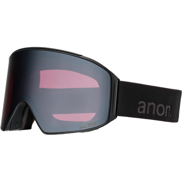 Anon M4 Cylindrical + MFI Face Mask - Smoke/Perceive Sunny Onyx/Variable Violet