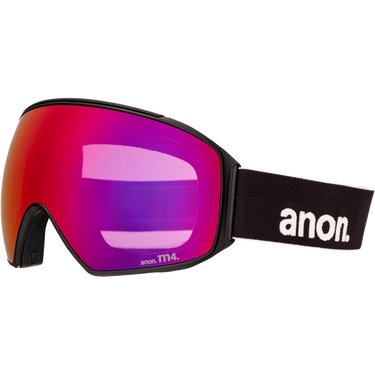 Anon M4 Toric + MFI Face Mask - Black/Perceive Sunny Red/Cloudy Burst