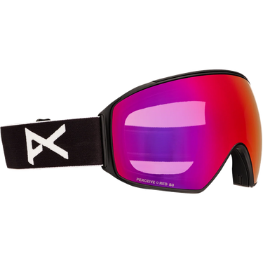 Anon M4 Toric + MFI Face Mask - Black/Perceive Sunny Red/Cloudy Burst