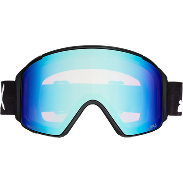 Anon M4S Cylindrical + MFI Face Mask - Black/Perceive Variable Blue/Cloudy Pink
