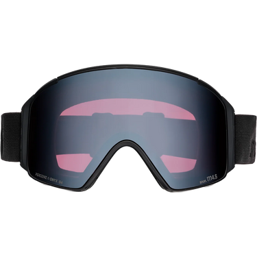 Anon M4S Cylindrical + MFI Face Mask - Smoke/Perceive Sunny Onyx/Variable Violet