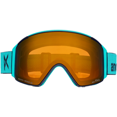 Anon M4S Cylindrical + MFI Face Mask - Marine/Perceive Sunny Bronze/Cloudy Burst