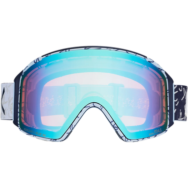 Anon M4S Cylindrical + MFI Face Mask - LB Midnight Gus/Perceive Variable Blue/Cloudy Pink