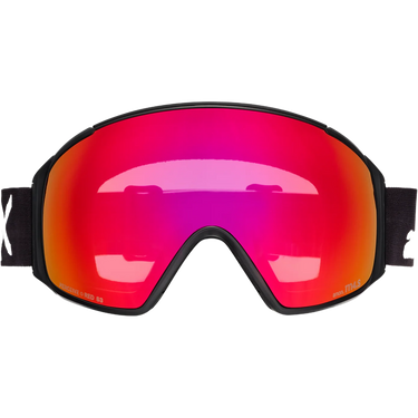 Anon M4S Toric + MFI Face Mask - Black/Perceive Sunny Red/Cloudy Burst