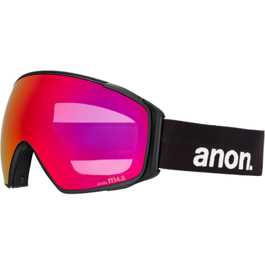 Anon M4S Toric + MFI Face Mask - Black/Perceive Sunny Red/Cloudy Burst