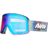 Anon M6S + MFI Face Mask - LB Watercolor/Perceive Variable Blue/Cloudy Pink