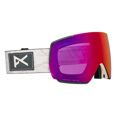 Anon M5 + MFI Face Mask - Sediment/Perceive Sunny Red/Cloudy Burst