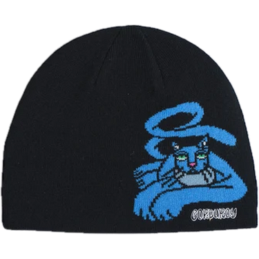 Corduroy Blue Cat By Jamie Lynn - Black