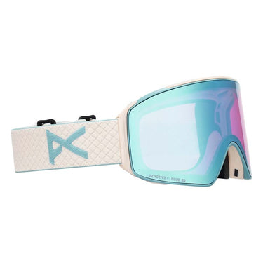 Anon M4S Cylindrical + MFI Face Mask - Oat/Perceive Variable Blue/Cloudy Pink