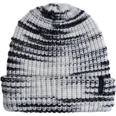 Autumn Headwear Chunky Stripe Beanie - Black