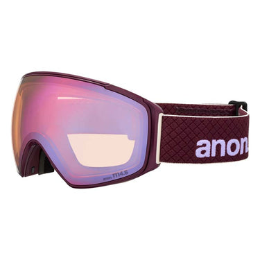 Anon M4S Toric + MFI Face Mask - Deep Cherry/Perceive Cloudy Pink/Variable Blue