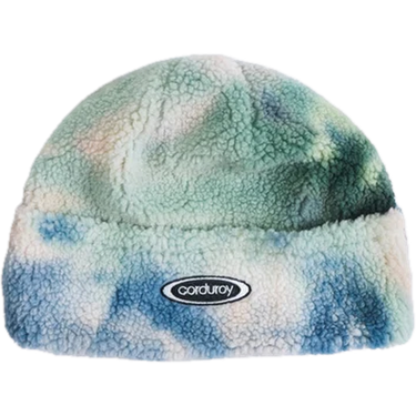 Corduroy Fleece Beanie - Bluejay