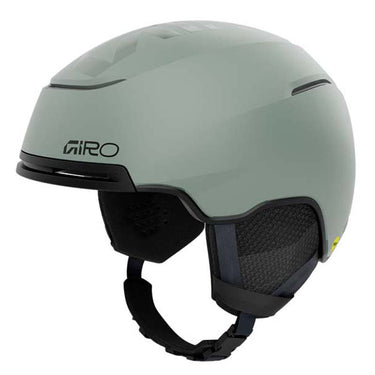 Green helmet with Giro logo on a white background