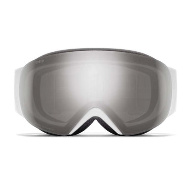 Smith I/O MAG S - White Chunky Knit/ChromaPop Sun Platinum Mirror