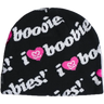 Corduroy Keep A Breast Beanie - Black