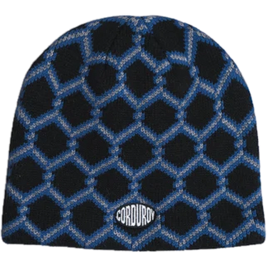 Corduroy Keep Out Skully - Black