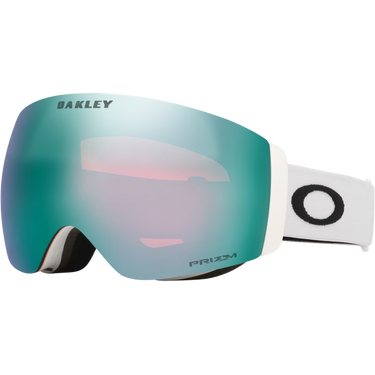 Oakley Flight Deck Pro M - Matte White/Prizm Sapphire & Prizm Iced