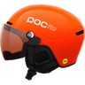 POC POCito Obex Visor - Fluorescent Orange/Clarity POCito/Partly Sunny/Light Orange