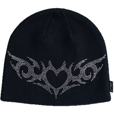 Corduroy Shine On Skully - Black