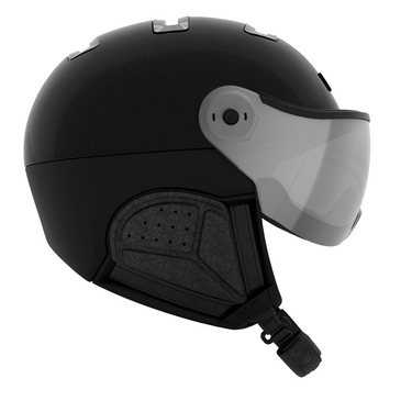Kask Chrome Visor - Black/Silver Mirror