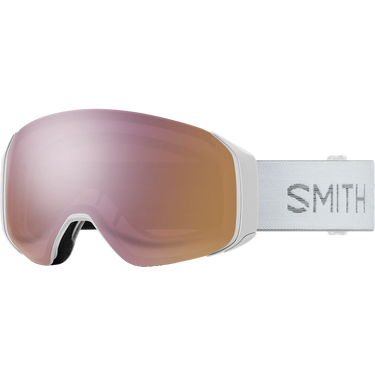 Smith 4D MAG S - White Chunky Knit/ChromaPop Everyday Rose Gold Mirror