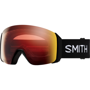 Smith 4D MAG XL - Black/ChromaPop Pro Photochromic Red Mirror
