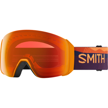 Smith 4D MAG XL - Electric Orange Sunrise/ChromaPop Everyday Red Mirror