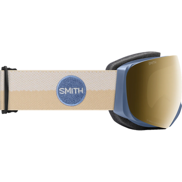 Smith I/O MAG S - Steel Blue Split/ChromaPop Sun Black Gold Mirror