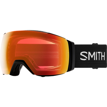 Smith I/O MAG XL - Black/ChromaPop Everyday Red Mirror