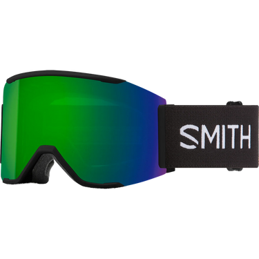Smith Squad Mag Low Bridge - Black/ChromaPop Sun Green Mirror