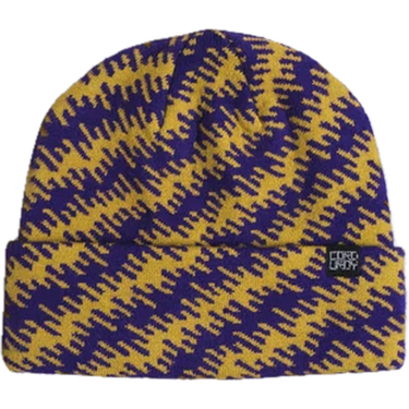 Corduroy Static Camo Beanie - Fir