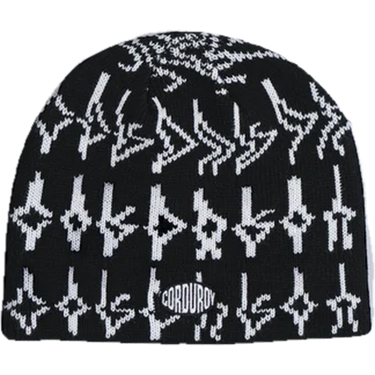 Corduroy Tracers Skully - Black