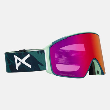 Anon M4 Cylindrical + MFI Face Mask - Family Tree/Perceive Sunny Red/Cloudy Burst